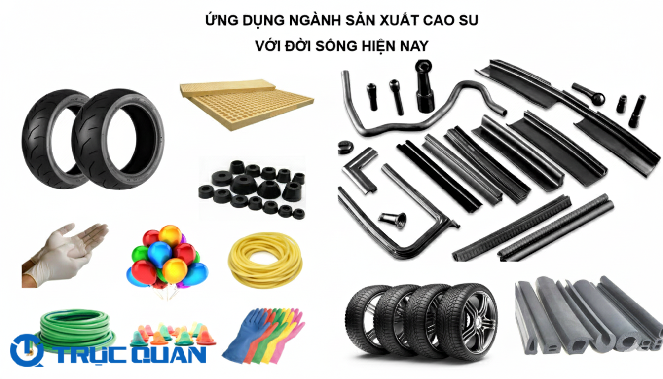 Ứng dụng của Rubber Product theo từng ngành